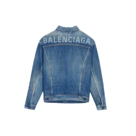 Veste Denim à logo « Blue » 557388TBP464773