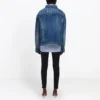 Veste Denim à logo « Blue » 557388TBP464773