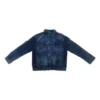 Veste en Denim avec logo dans le dos « Blue » 557351TBP484009