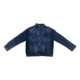 Veste en Denim avec logo dans le dos « Blue » 557351TBP484009
