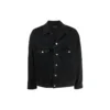 Veste en denim BB Sprayed, coupe large « Dark Grey White » 678354TIWA21440