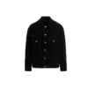 Veste en Denim déchiré « Barcode » « Noir » 664329TBP471055