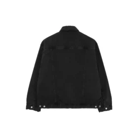 Veste en denim japonais rembourrée « Noir » 681689TIWA21440