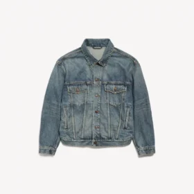 Veste en denim « Kick » pour femme, bleu vintage délavé
