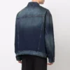Veste en denim à logo brodé « Blue » 671889TJW754021