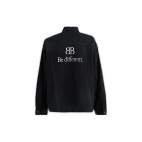 Veste en Denim oversize BB Be Different « Noir » 732230TNW541129
