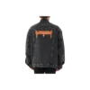 Veste en Denim oversize Metallica « Washed Black Orange » 694504TBP471055