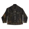 Veste en Denim oversize « Noir » 748022TBP471363