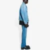 Veste en Denim pour homme Balenciaga SS21 Classic Logo, bleu clair 657608TDW154307