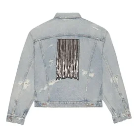 Veste en Denim unisexe FW21 avec logo, bleue 664329TBP488961