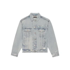 Veste en Denim unisexe FW21 avec logo, bleue 664329TBP488961