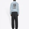 Veste en Denim unisexe FW21 avec logo, bleue 664329TBP488961