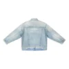 Veste en Denim vintage 3B Sports, coupe large « Light Blue » 704299TJW798469