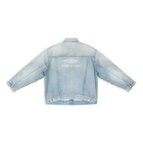 Veste en Denim vintage 3B Sports, coupe large « Light Blue » 704299TJW798469