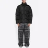 Veste en forme de C « Noir » 621982TYD331000