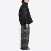 Veste en forme de C « Noir » 621982TYD331000