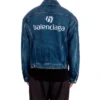 Veste en jean coupe large « Blue » 643398TJW214254
