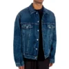 Veste en jean coupe large « Blue » 643398TJW214254