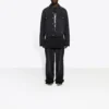 Veste en jean coupe large « Charcoal » 620731TJW411052
