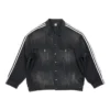 Veste en jean oversize Balenciaga x adidas « Black » 724775TNW541129