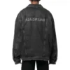 Veste en jean rembourrée Mirror « Gris foncé » 735744TBP471270