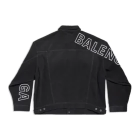 Veste Outline coupe large « Black » 767949TNW111672