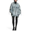 Veste oversize Cagole « Bleu » 764521TDW144016