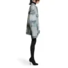 Veste oversize Cagole « Bleu » 764521TDW144016