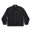 Veste oversize « Je t&rsquo;aime » « Noir » 751357TNW111700