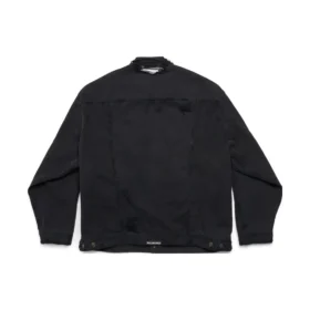 Veste oversize « Je t&rsquo;aime » « Noir » 751357TNW111700