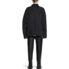 Veste oversize « Je t&rsquo;aime » « Noir » 751357TNW111700