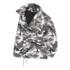 Veste à épaules dénudées Balenciaga FW21 pour homme, grise, 663004TKLD41240