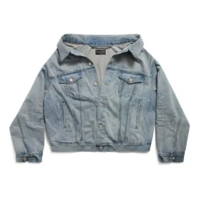 Veste à épaules dénudées « Bleu clair » 786638TQW556379