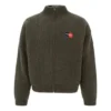 Veste réversible en polaire à fermeture éclair « Vert » 625931T15712863