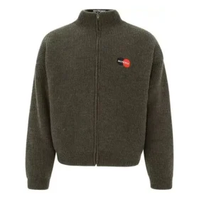 Veste réversible en polaire à fermeture éclair « Vert » 625931T15712863