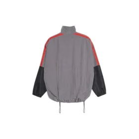 Veste shell bicolore à imprimé logo « Gris » 534317TDO051408