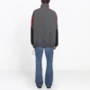 Veste shell bicolore à imprimé logo « Gris » 534317TDO051408