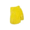 Veste unisexe en fausse fourrure collection automne-hiver 2021, jaune, 663000TKQ077200