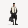 Veste universitaire pour homme Balenciaga | Collaboration NBA, couleur ivoire Veste universitaire pour homme Balenciaga | Collaboration NBA, couleur ivoire