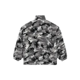 Veste zippée camouflage « Gris » 681818TLQ121240