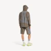 Veste zippée techwear pour homme, couleur grise Veste zippée techwear pour homme, couleur grise