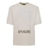 VOTRE PUBLICITÉ ICI T-shirt oversize « Beige » 676589TLVF49054