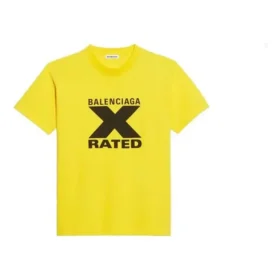 X-Rated Small, coupe ajustée, manches courtes, jaune 612964TIVA71802