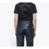 X-Rated Small, coupe ajustée, manches courtes, noir 612964TIVA71076